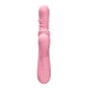MizzZee - Oral Bliss Heating Licking Rotating Bead Vibrator (Chargeable - Pink)