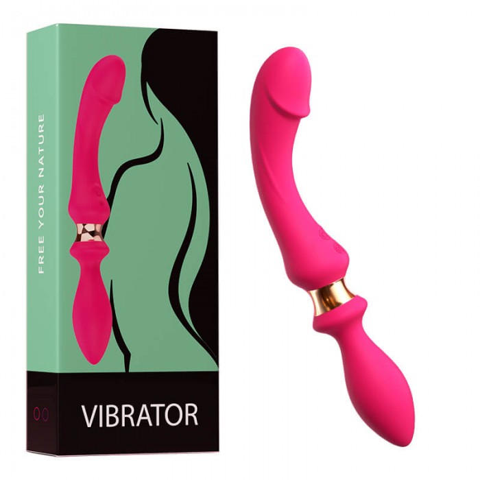 MizzZee - Dual-Head Vibrating Wand With Anal Plug (Chargeable - Red Rose) MizzZee - Dual-Head Vibrating Wand With Anal Plug (Chargeable - Red Rose)