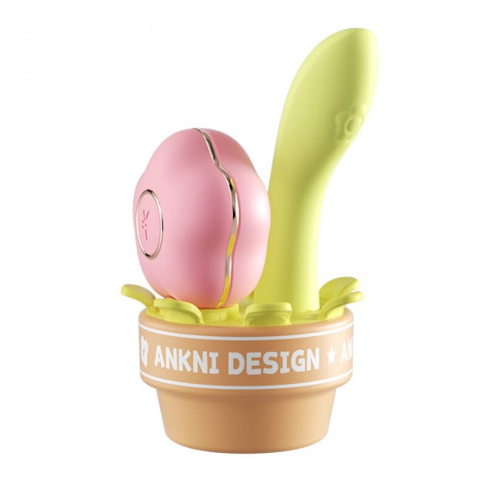 Ankni - Spring fafa Suction Vibrator (Chargeable - Green) Ankni - Spring fafa Suction Vibrator (Chargeable - Green)