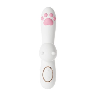 MizzZee - Cute Meow Heating Suction Vibrator Wand (Chargeable - White) MizzZee - Cute Meow Heating Suction Vibrator Wand (Chargeable - White)