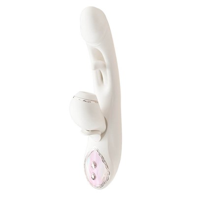 MizzZee - Little Red Heart PRO Sucking Vibrating Wand (Smart APP Model - Chargeable)