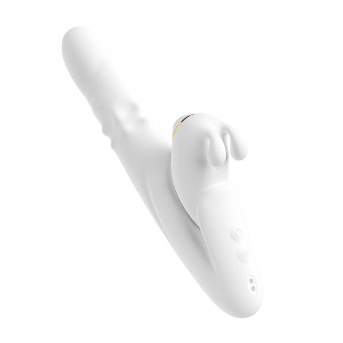 MizzZee - Split Design Rabbit Massager Suction Thrusting Wiggling Wand (Smart APP Model - Chargeable) MizzZee - Split Design Rabbit Massager Suction Thrusting Wiggling Wand (Smart APP Model - Chargeable)