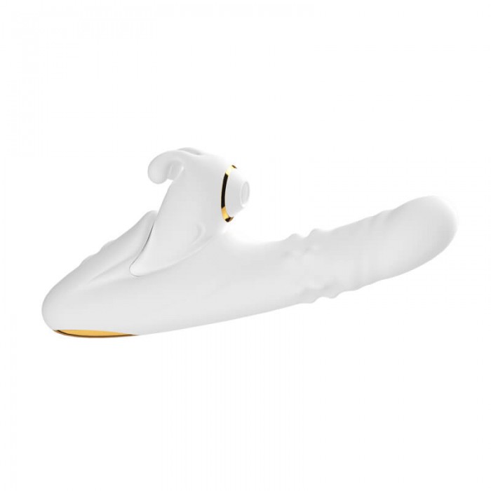 MizzZee - Split Design Rabbit Massager Suction Thrusting Wiggling Wand (Smart APP Model - Chargeable) MizzZee - Split Design Rabbit Massager Suction Thrusting Wiggling Wand (Smart APP Model - Chargeable)
