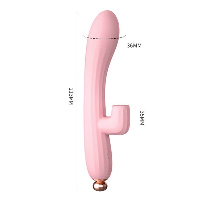 LILO - Emily Sucking Vibrator Wand (Chargeable - Pink) LILO - Emily Sucking Vibrator Wand (Chargeable - Pink)