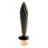 MizzZee - Weapon Butt Plug Dual-Use Anal Vaginal (Black Transparent)