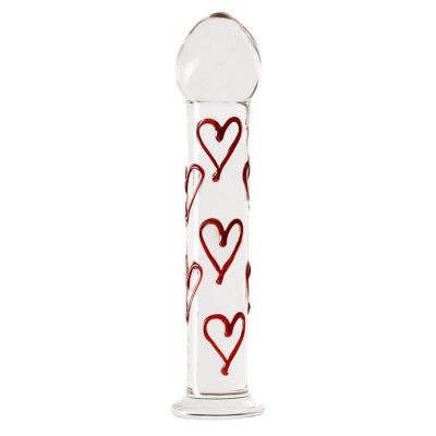 MIZZZEE - Hearts of Hearts Crystal Dildo