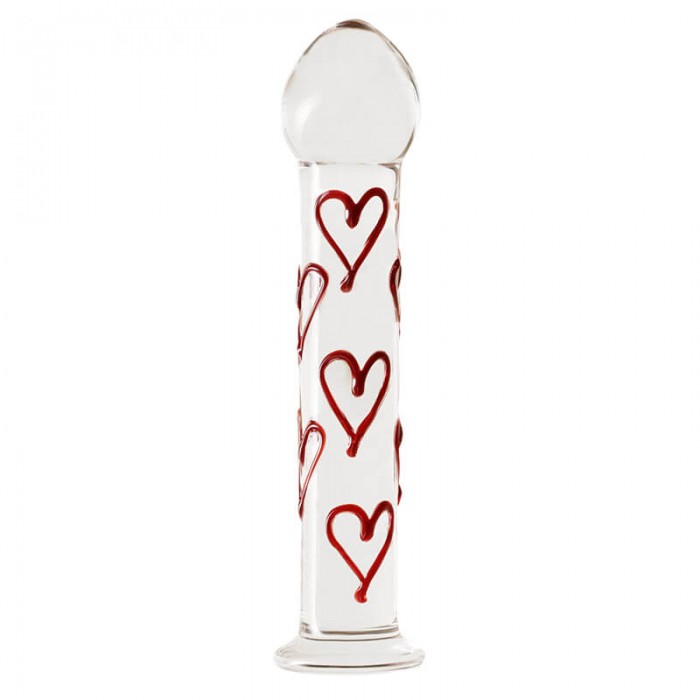 MIZZZEE - Hearts of Hearts Crystal Dildo