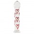 MIZZZEE - Hearts of Hearts Crystal Dildo