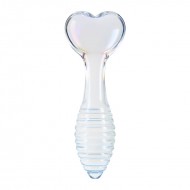 MizzZee - Crystal Glass Cupid Heart Plug MizzZee - Crystal Glass Cupid Heart Plug