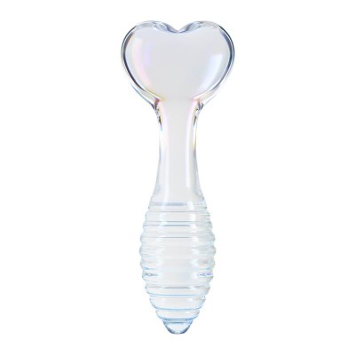 MizzZee - Crystal Glass Cupid Heart Plug