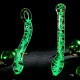 MizzZee - Glow In The Dark Galaxy Crystal Dildo (Big Head Model)