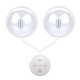 HK LETEN Nipple Breast Massager Vibrators (Chargeable - Transparent)
