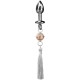 MizzZee - Bell Nipple Clamp Anal Plug Tassels Set
