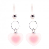 MizzZee - Heart Nipple Clamps (Pink) MizzZee - Heart Nipple Clamps (Pink)
