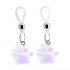 MizzZee - Kitty Paw Nipple Clamps (Purple)
