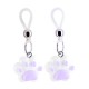 MizzZee - Kitty Paw Nipple Clamps (Purple)