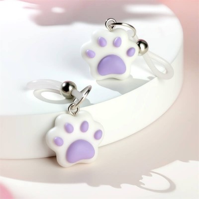 MizzZee - Kitty Paw Nipple Clamps (Purple)