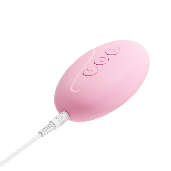 MizzZee - Electro Shock Vibrating Nipple Clamps (Chargeable - Pink)