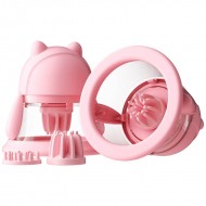 MizzZee - Kissing Bear Licking Sucking Breast Cup (Chargeable - Pink) MizzZee - Kissing Bear Licking Sucking Breast Cup (Chargeable - Pink)