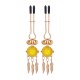 LOVERING - Nipple Clips With Bells (Warm Light) LOVERING - Nipple Clips With Bells (Warm Light)
