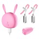 MIZZZEE - Vibrating Nipple Clamps Licking Vibrator Egg (Chargeable - Pink) MIZZZEE - Vibrating Nipple Clamps Licking Vibrator Egg (Chargeable - Pink)
