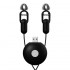 GALAKU - Honey Peach Nipple Clamps (Chargeable - Black)