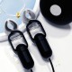 GALAKU - Honey Peach Nipple Clamps (Chargeable - Black) GALAKU - Honey Peach Nipple Clamps (Chargeable - Black)