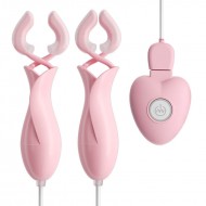 MizzZee - Remote Control Breast Clip (Chargeable - Pink) MizzZee - Remote Control Breast Clip (Chargeable - Pink)
