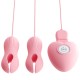 MizzZee - HeartJoy Vibrating Nipple Clamps (Chargeable - Pink) MizzZee - HeartJoy Vibrating Nipple Clamps (Chargeable - Pink)