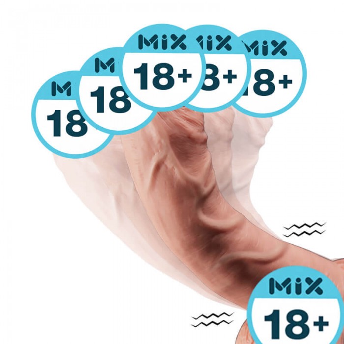 JEUSN - Twisting Rocking Vibration Version Dildo (USB Power Supply - L:23cm - D:4.5cm)