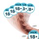 JEUSN - Twisting Rocking Vibration Version Dildo (USB Power Supply - L:23cm - D:4.5cm)
