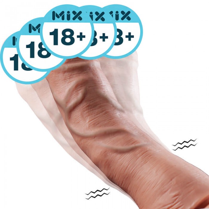 JEUSN - Twisting Rocking Vibration Version Dildo (USB Power Supply - L:23cm - D:4.5cm)