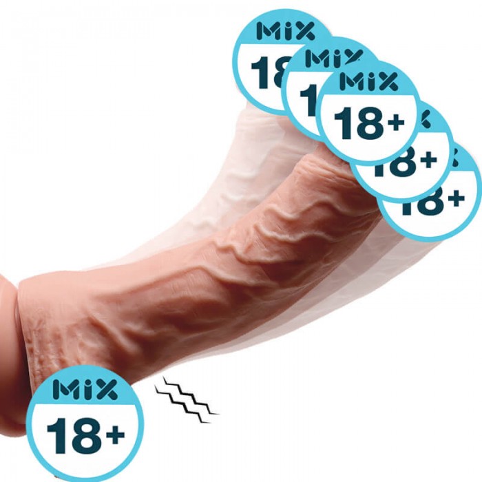 JEUSN - Twisting Rocking Vibration Version Dildo (USB Power Supply - L:23cm - D:4.5cm)