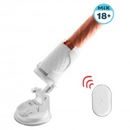 MIZZZEE - Agera Thrusting Heating Simulation Sex Machine With Remote Control (L:11.5cm - D:3.5cm)
