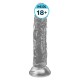 MizzZee - Crystal Clear Manual Dildo (Multi-size Available)