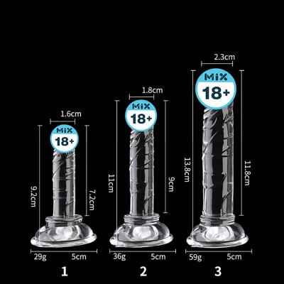 JiuAi - Crystal Warrior Dildo (Multi-size Available)