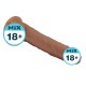 PRETTY LOVE - Jovita Ultra-Realistic Silicone Dildo (L:19cm - D:3.3cm)