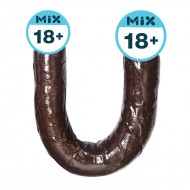 QUER - Realistic Dual Headed Dragon Dildo (Full Length:55cm - Diameter:3.7cm) QUER - Realistic Dual Headed Dragon Dildo (Full Length:55cm - Diameter:3.7cm)