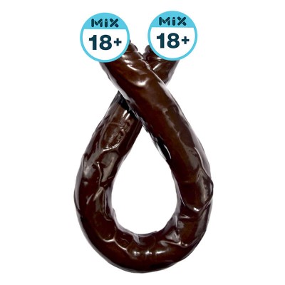 QUER - Realistic Dual Headed Dragon Dildo (Full Length:45cm - Diameter:4.8cm)