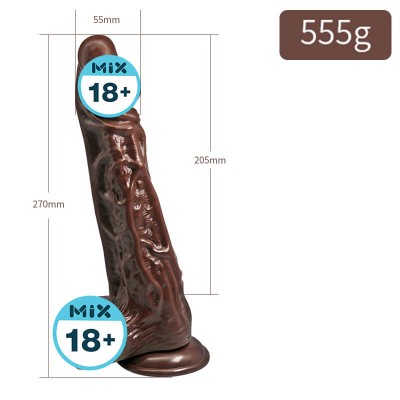 QUER - Wei Sen Super Large Series Realistic Dildos (L:27cm - D:5.5cm)
