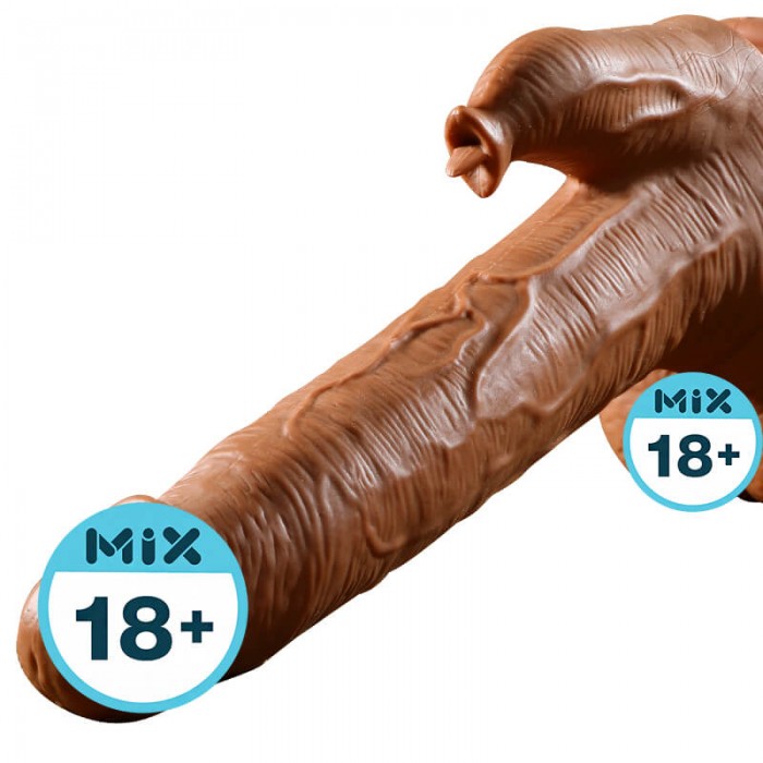 MIZZZEE - Warrior Heating Thrusting Licking Realistic Dildos Vibrator (L:21.5cm - D:3.8cm) MIZZZEE - Warrior Heating Thrusting Licking Realistic Dildos Vibrator (L:21.5cm - D:3.8cm)
