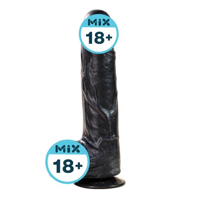 MizzZee - Black Titan Manual Dildo (Multi-size Available)
