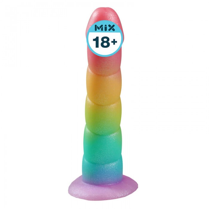 MizzZee - Liquid Silicone Fantasy Color Series Dildo (L:17cm - D:3.2cm) MizzZee - Liquid Silicone Fantasy Color Series Dildo (L:17cm - D:3.2cm)