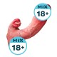 MizzZee - Warming Tongue Licking Thrusting Vibrating Antibacterial Realistic Dildo (Multi-size Available) MizzZee - Warming Tongue Licking Thrusting Vibrating Antibacterial Realistic Dildo (Multi-size Available)