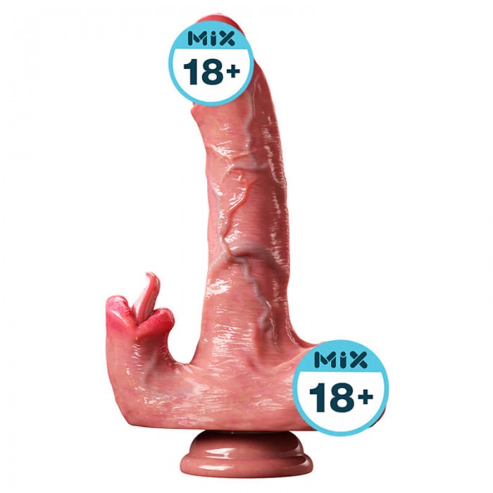 MizzZee - Warming Tongue Licking Thrusting Vibrating Antibacterial Realistic Dildo (Multi-size Available) MizzZee - Warming Tongue Licking Thrusting Vibrating Antibacterial Realistic Dildo (Multi-size Available)