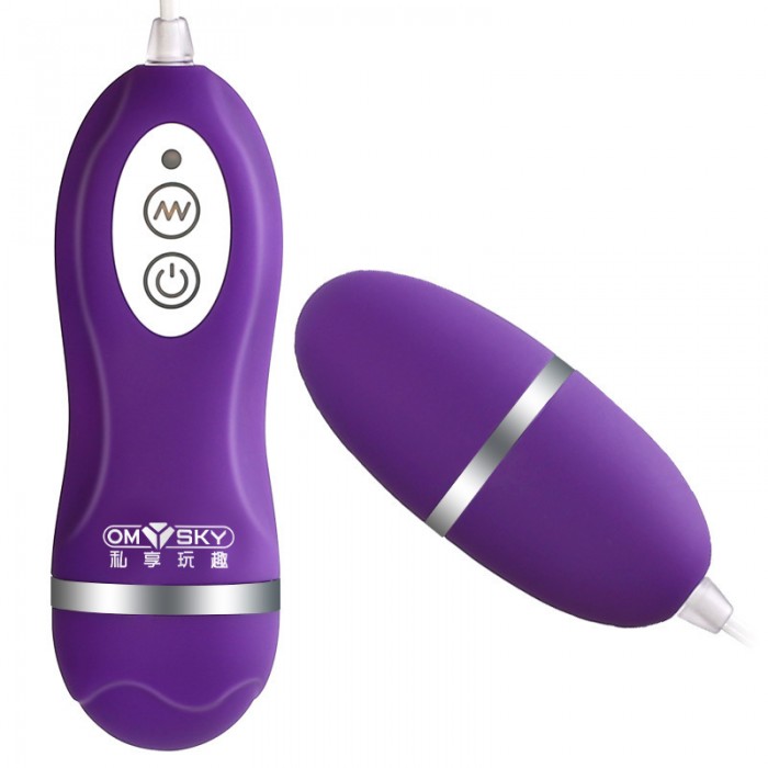 Taiwan OMYSKY - Stimulate Single Vibrating Eggs (Purple)