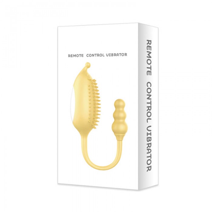 PLEASE ME - Brush Design Wireless Remote Vibrating Egg (Chargeable - Yellow) PLEASE ME - Brush Design Wireless Remote Vibrating Egg (Chargeable - Yellow)