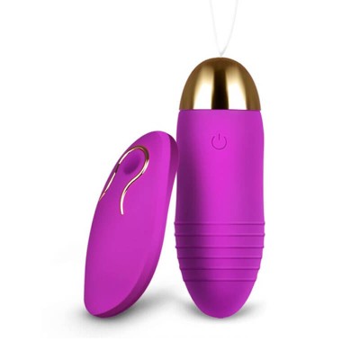 MIZZZEE - Dancing Elfs Rechargeable Wireless Mute Remote Vibrating Egg (Chargeable - Purple)