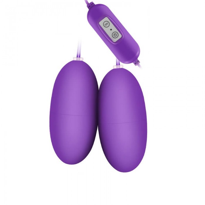 Mizzzee - Dual Vibrating Love Egg Clitoral Vibrator (USB Power Supply)