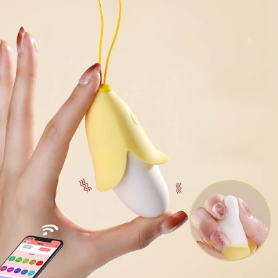 MizzZee - Fierce Banana Vibrating Egg (Support APP Mini Programs - Chargeable)